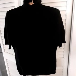 Short sleeve cashmere shirt
